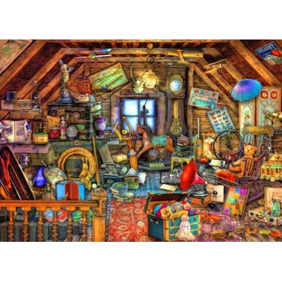 Bluebird-Puzzle-F-90710 Hidden Object Attic