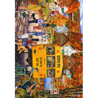 Bluebird-Puzzle-F-90749 The School Bus