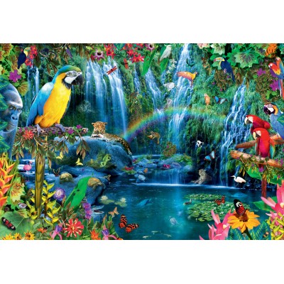 Bluebird-Puzzle-F-90770 Parrot Tropics