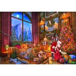 Bluebird-Puzzle-F-90800 Christmas Lodge