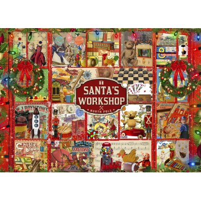 Bluebird-Puzzle-F-90811 Santas Workshop