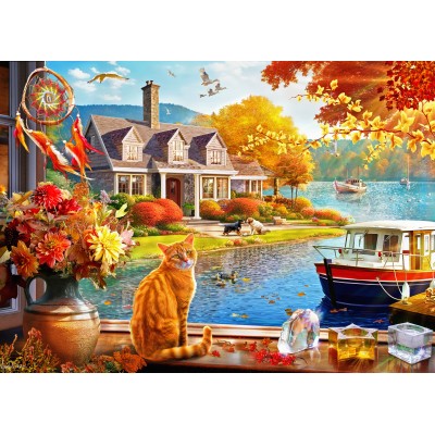 Bluebird-Puzzle-F-90817 Crisp Fall View