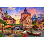 Bluebird-Puzzle-F-90834 Old City Hall, Bramberg Germany