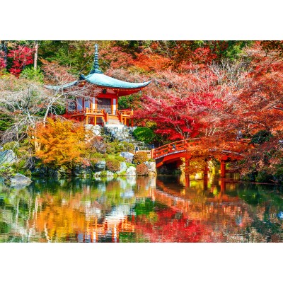 Bluebird-Puzzle-F-90874 Temple Daigo-ji en Automne, Kyoto