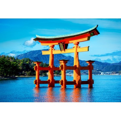 Bluebird-Puzzle-F-90881 The torii of Itsukushima Shrine