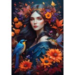 Bluebird-Puzzle-F-90900 Meliae - Soul of Nature Collection