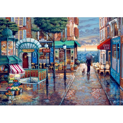 Bluebird-Puzzle-F-90902 Rainy Day Stroll