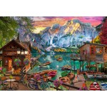 Bluebird-Puzzle-F-90919 Lago Di Braies, Italy