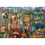 Bluebird-Puzzle-F-91017 Clôture de Jardin