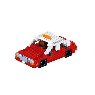 Brixies-58126 Nano Puzzle 3D - Taxi de Hong Kong (Level 3)