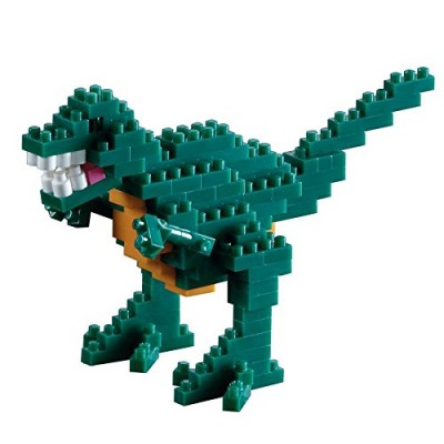 Brixies-58459 Nano Puzzle 3D - Dinosaure
