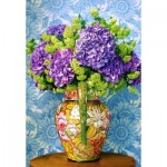 Castorland-104352 Bouquet d'Hortensias