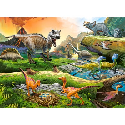 Castorland-111084 World of Dinosaurs
