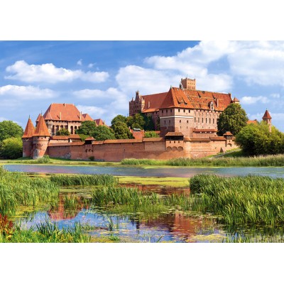 Castorland-300211 Château de Malbork, Pologne