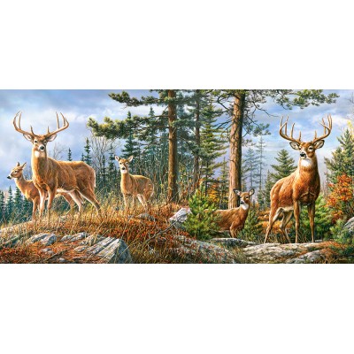 Castorland-400317 Royal Deer Family