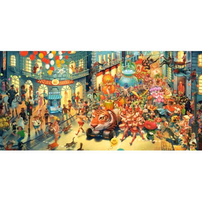 Castorland-400379 Art Collection - Carnaval à Rio
