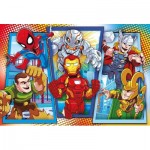 Clementoni-23746 Pièces XXL - Marvel Super Hero Avengers
