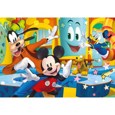 Clementoni-26473 Pièces XXL - Supercolor Mickey