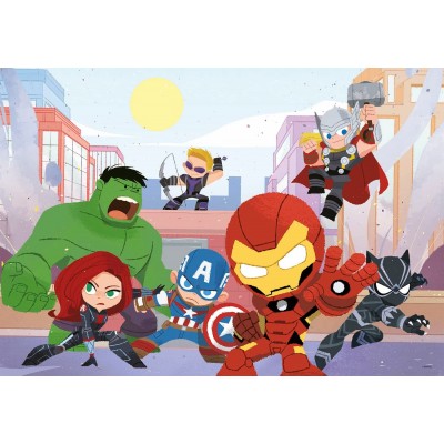 Clementoni-27528 Pièces XXL - Marvel Avengers