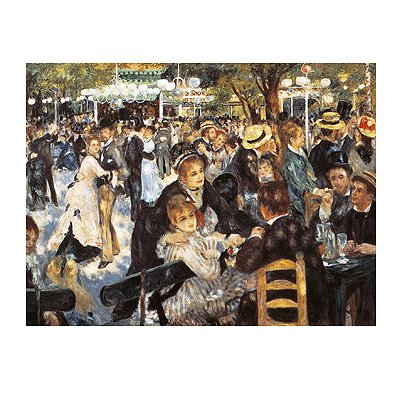 Clementoni-31412 Renoir : Le Bal du Moulin de la Galette