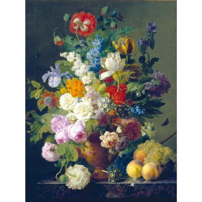Clementoni-31415 Van Dael : Vase de fleurs