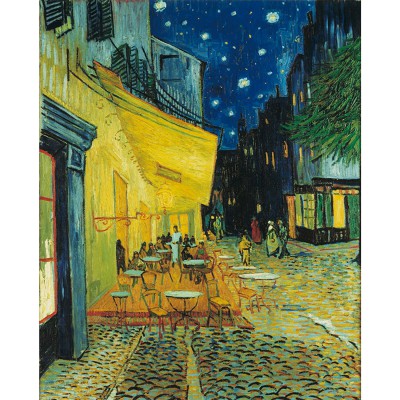 Clementoni-31470 Van Gogh : Le café, le soir