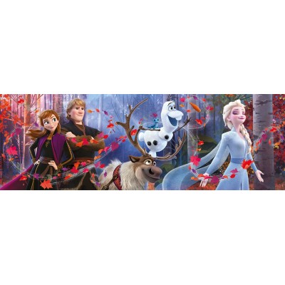 Clementoni-39544 Disney Panorama Collection - Disney Frozen 2