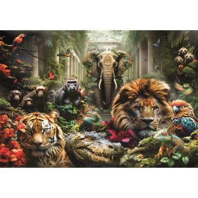 Clementoni-39824 Jungle Mystique