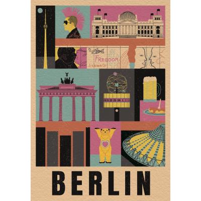 Clementoni-39845 Style in the City, Berlin