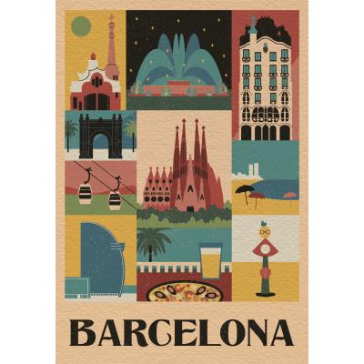 Clementoni-39847 Style in the City, Barcelone
