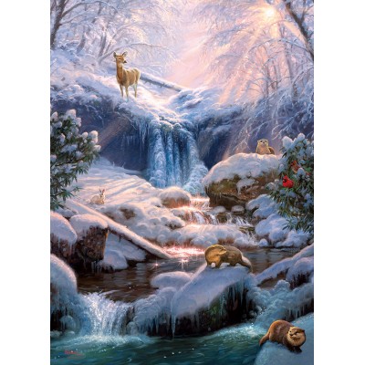 Cobble-Hill-40003 Chutes Mystiques en Hiver