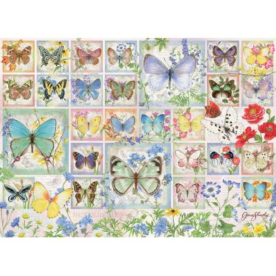 Cobble-Hill-45025 Collage de Papillons