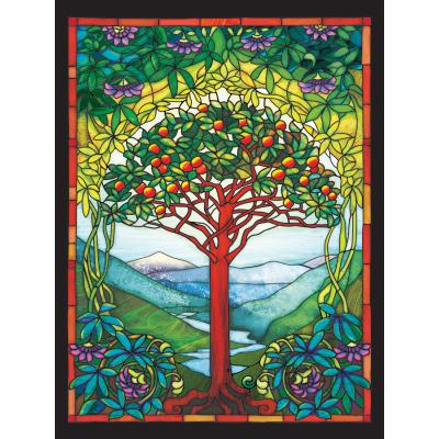 Cobble-Hill-48005 Stained Glass - Arbre de la Vie