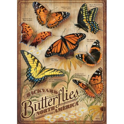 Cobble-Hill-85006 Pièces XXL - Backyard Butterflies