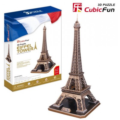 Cubic-Fun-MC091H Puzzle 3D - France, Paris : Tour Eiffel