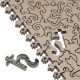 Puzzle en Bois - Signe du Zodiaque - Verseau