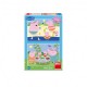 2 Puzzles - Peppa Pig: En Vacances