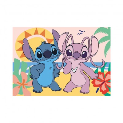 Dino-34357 Pièces XXL -  Stitch Sur la Plage