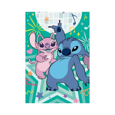 Dino-42223 Pièces XXL - Stitch - Avec Strass Inclus