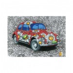 Dino-50279 Coccinelle VW Peinte