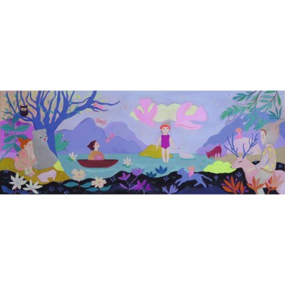 Djeco-07635 Pièces XXL - Lac des Enfants