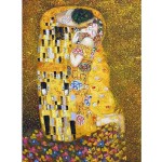 Dtoys-66923 Klimt Gustav - Le baiser (détail)