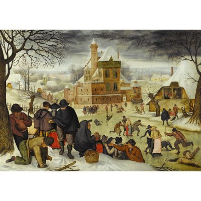 Dtoys-70005 Brueghel Pieter le jeune - Hiver