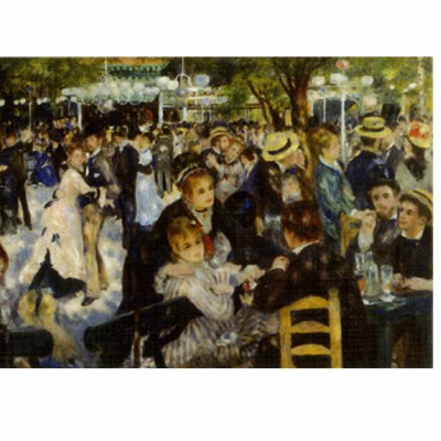 DToys-70302 Renoir Auguste - Le bal du Moulin de la Galette