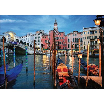 DToys-70555 Paysages nocturnes - Italie : Venise