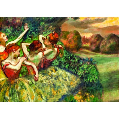 Dtoys-77677 Degas Edgar - Four Dancers