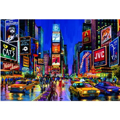 Educa-13047 Puzzle Lumineux la Nuit - Times Square
