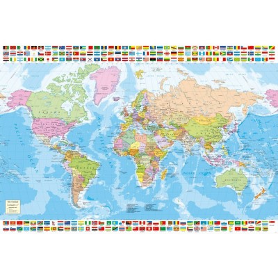 Educa-17117 Political Worldmap