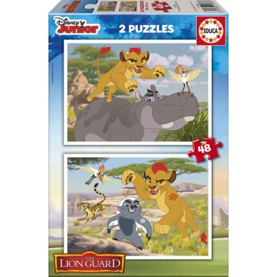 Educa-17168 2 Puzzles - The Lion Guard
