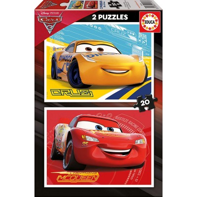 Educa-17176 2 Puzzles - Cars